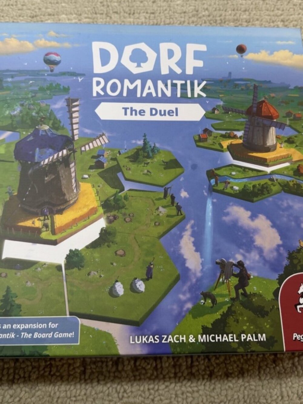 Dorf Romantik: The Duel - New, Open Box, Complete, Board Game. Pegasus Spiele